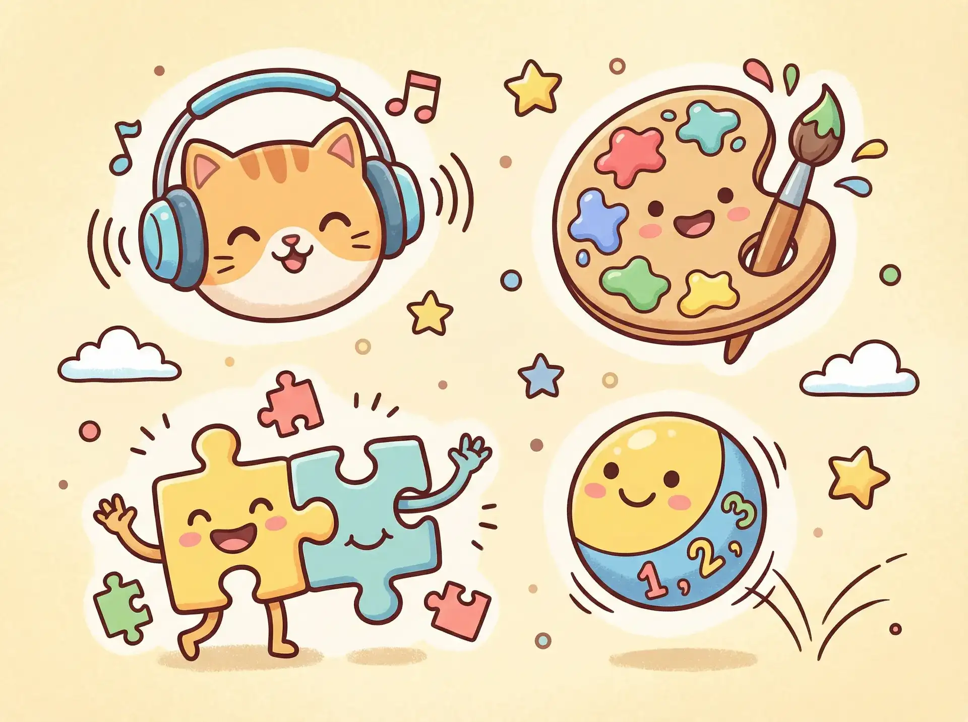 小朋友的手工作品 - 猫咪社区www在线资源 益智创作